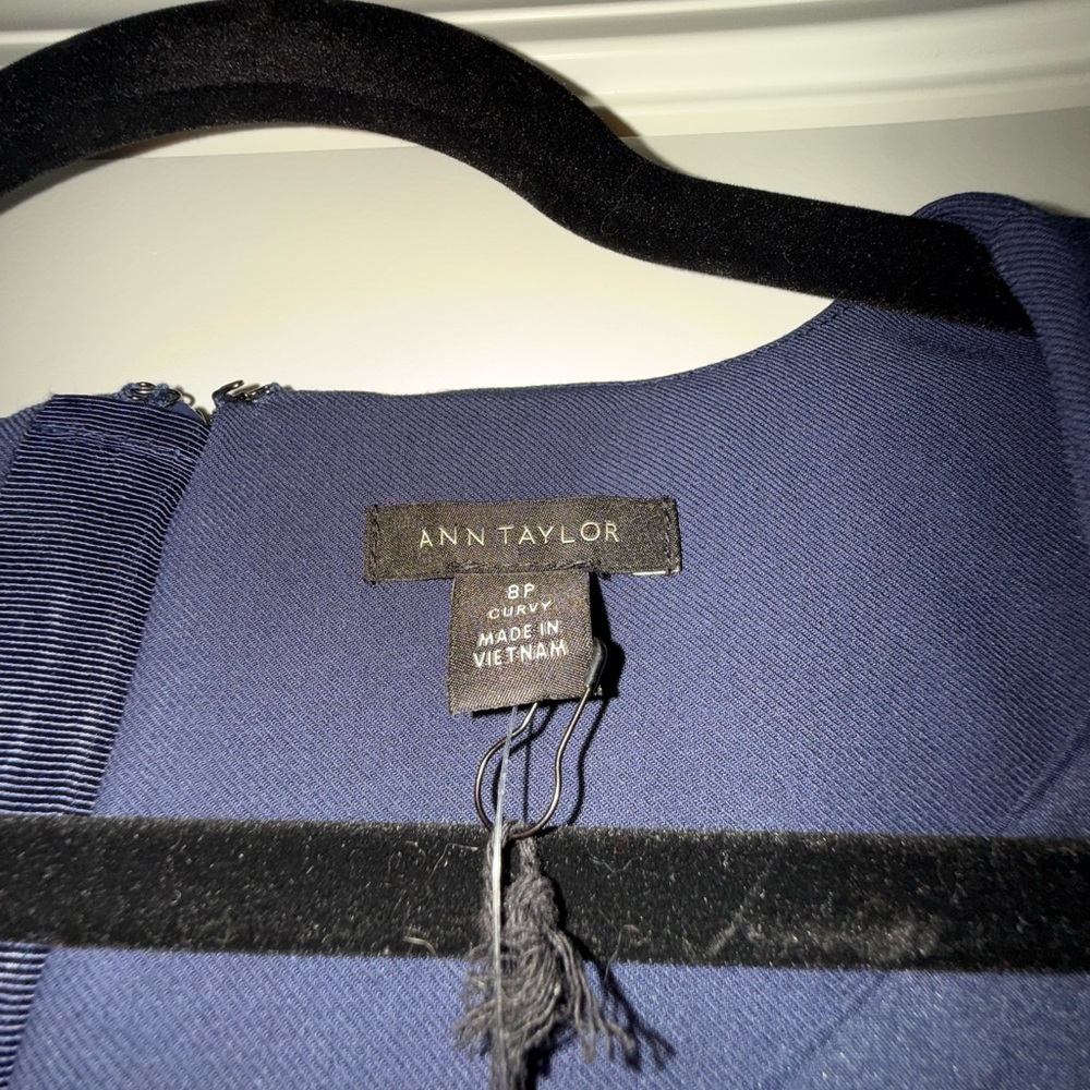 NWT Ann Taylor Scoop Neck Sheath Dress in Curvy Fit - Picture 6 of 8